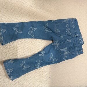 dELiA*s Kids Blue Jeans with Butterfly Print